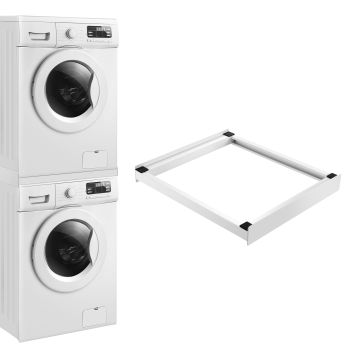 Verbindungsrahmen für Waschmaschinen/Trockner universal [en.casa]