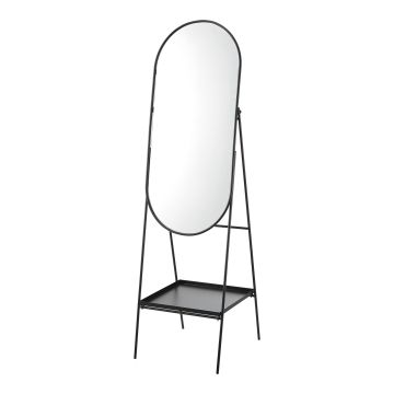 Standspiegel Perano mit Ablage 160 x 46 cm [en.casa]