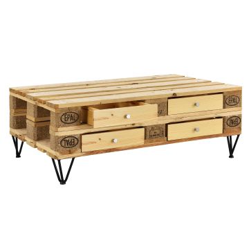 Schublade für Europaletten-Möbeln DIY Holz [en.casa]