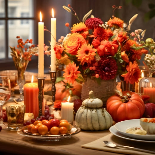 Herbstdeko für den Tisch | premiumXL-Magazin